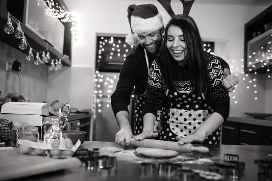 In der Weihnachtsbäckerei…